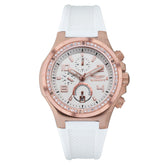 Bobroff White Rubber Bracelet Watch